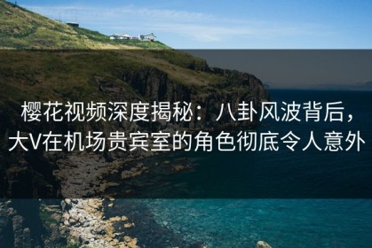 樱花视频深度揭秘：八卦风波背后，大V在机场贵宾室的角色彻底令人意外