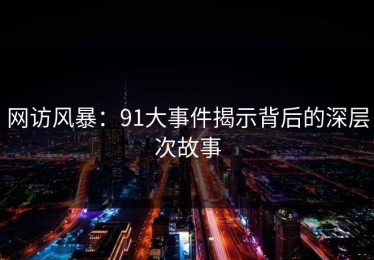 网访风暴：91大事件揭示背后的深层次故事